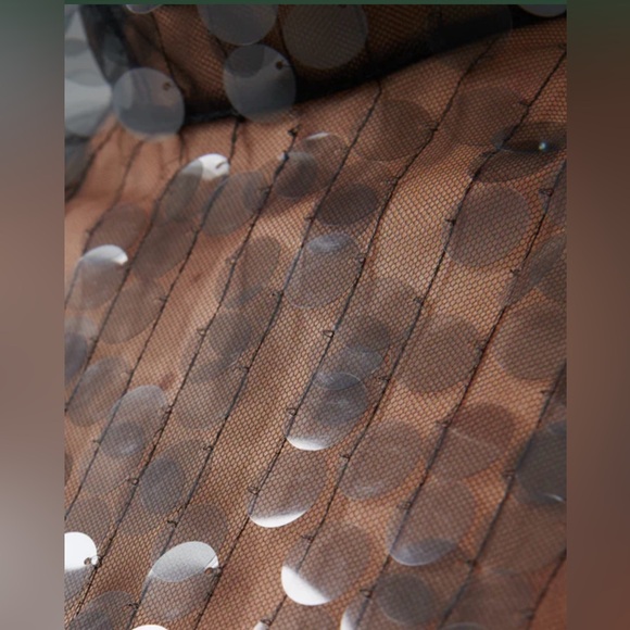 NWT 16Arlington Olall Paillettes Turtleneck Top - Picture 9 of 10